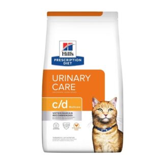 Comida medicada para gatos urinario Hillds cd